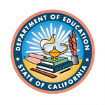 Seal: Department of Education, State of California