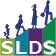 SLDS logo: kids walking up steps