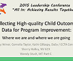 Collecting High-Quality Child Outcome Data for Program Improvement