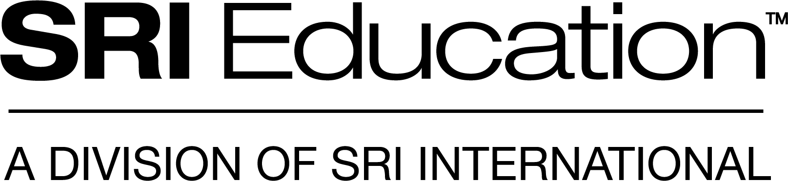 Logo: SRI Education. A Division of SRI International.