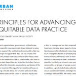Principles for Advancing Equitable Data Practice