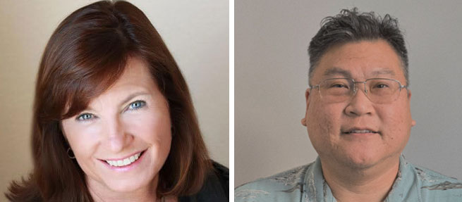 Photo: Tracy Benson and Luke Kusumoto